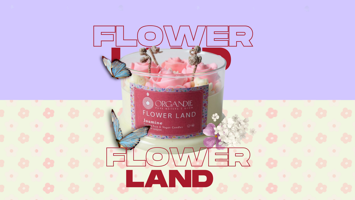 Flower Land candle