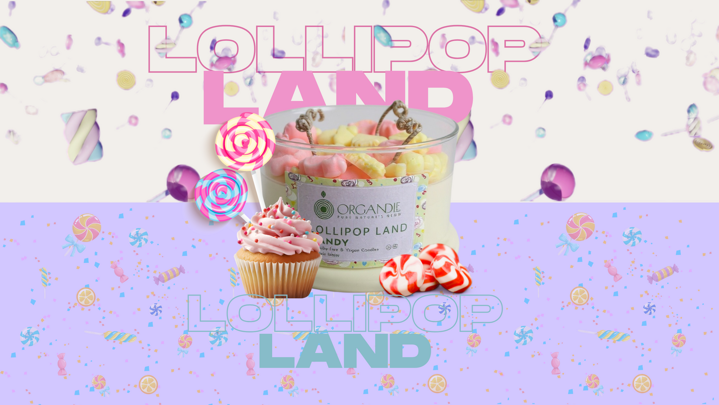 Lollipop Land Candle