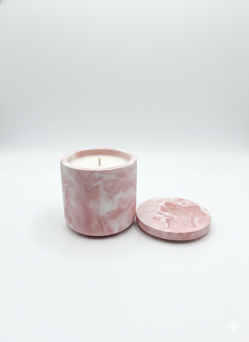 Marbel Candle