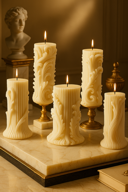 Royal Engraving Candles
