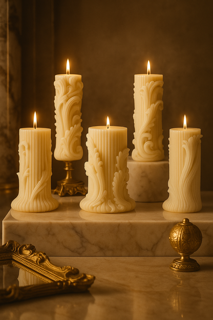 Royal Engraving Candles