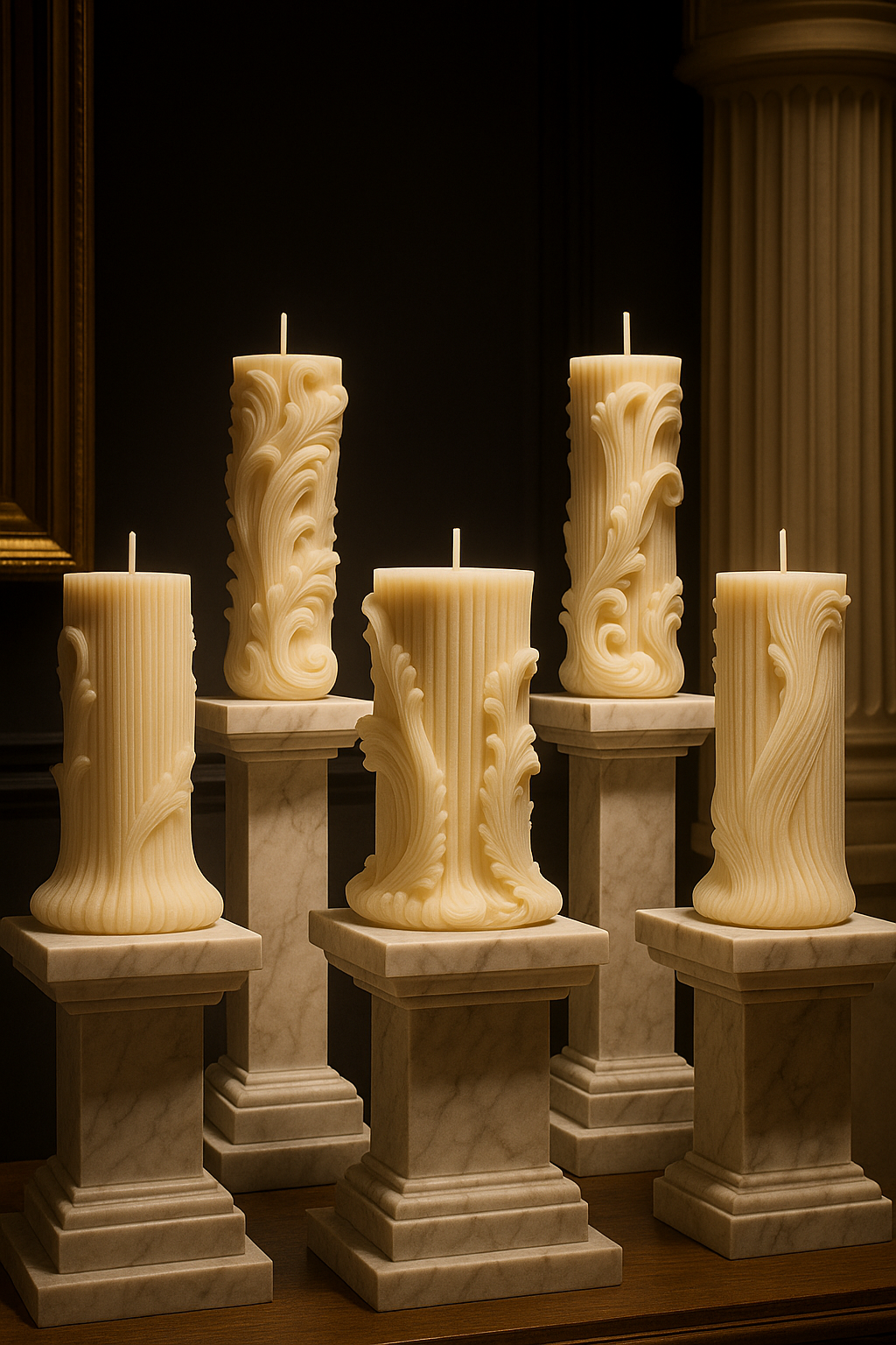 Royal Carve Candles