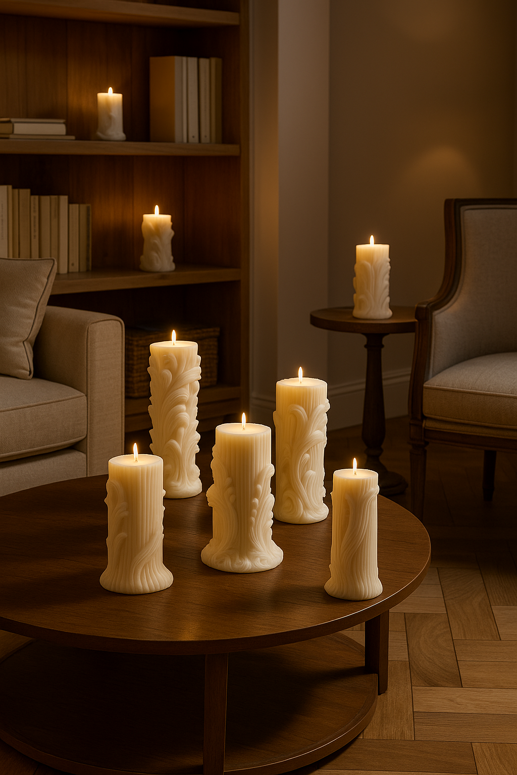 Royal Carve Candles