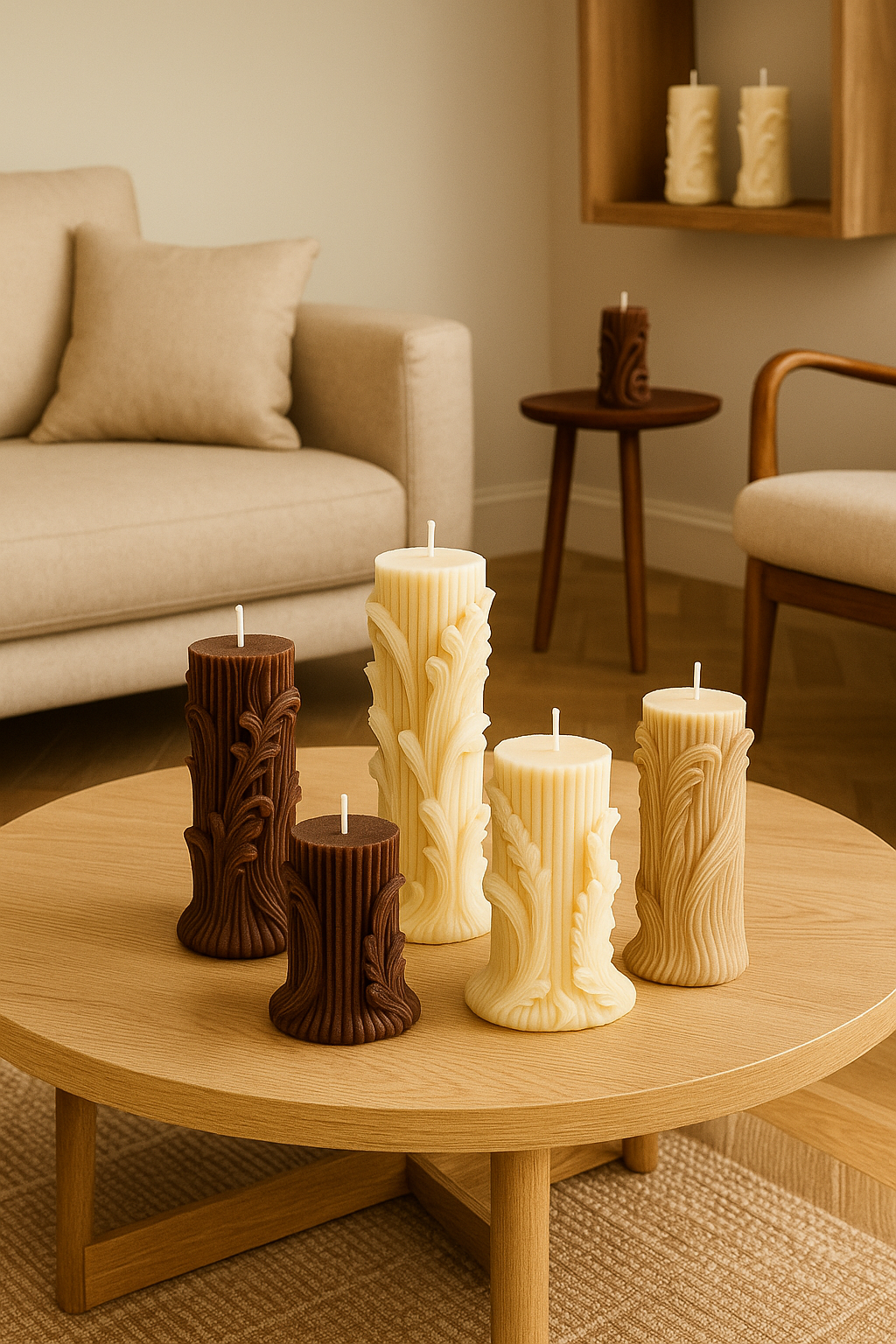 Royal Carve Candles