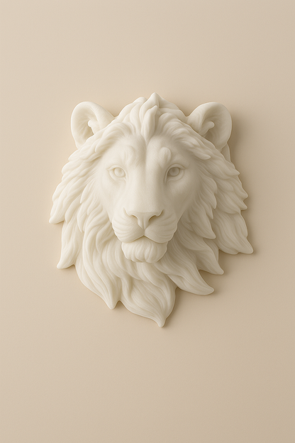 Royal Lion Statue Candle