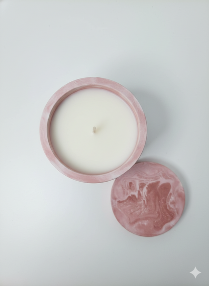 Marbel Candle