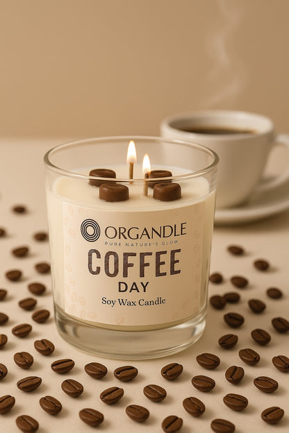 Coffee Day Candle 